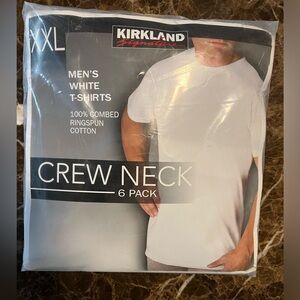 Kirkland Signature ;Men’s White T-Shirts- Size: XXL